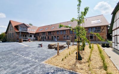 Erhaltenswertes Scheunengebäude zum Leben erweckt.